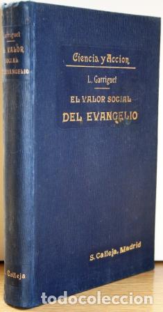 Libros: El valor social del Evangelio - GARRIGUET, L. - Foto 1