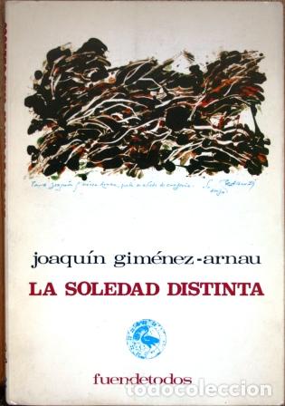 Libros: La Soledad Distinta - GIMENEZ-ARNAU, Joaqu&iacute;n - Foto 1