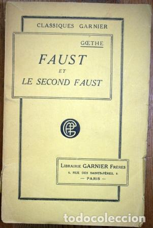 Libros: Faust et le second Faust - GOETHE, W. - Foto 1