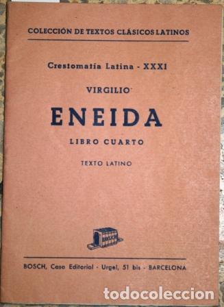 Libros: Eneida. Libro cuarto. Texto latino - VIRGILIO - Foto 1