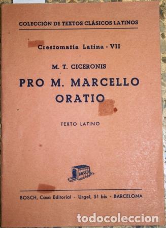Libros: Pro M. Marcello Oratio. Texto latino - CICERONIS, M. T - Foto 1