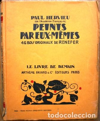 Libros: Peints par eux-m&ecirc;mes. 46 bois originaux de Renefer - HERVIEU, Paul - Foto 1