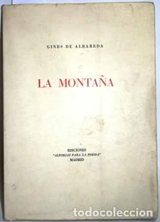 Libros: La Monta&ntilde;a - ALBAREDA, Gin&eacute;s de - Foto 1