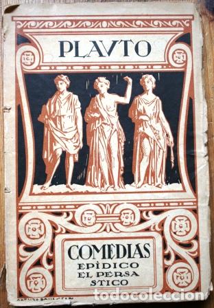 Libros: Comedias. Tomo IV: Ep&iacute;dico. El Persa. Stico - PLAUTO - Foto 1
