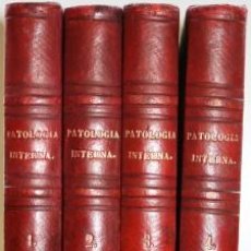 Libros: TRATADO ELEMENTAL Y PRÁCTICO DE PATOLOGÍA INTERNA. 4 TOMOS - GRISOLLE, A