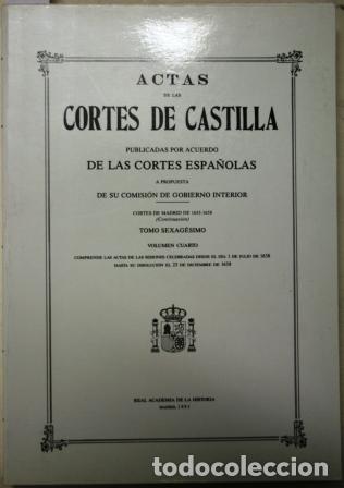 Libros: CORTES DE CASTILLA - V.V.A.A. - Foto 1