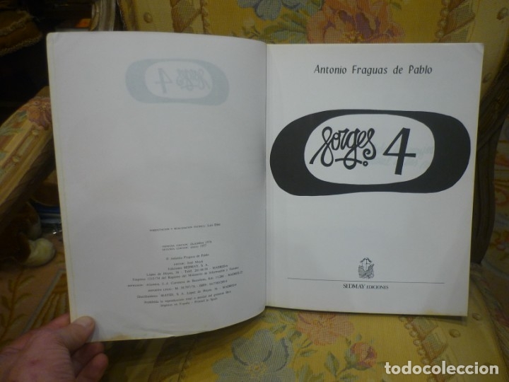 Libros: FORGES 4. SEDMAY EDICIONES, 2&ordf; EDICI&Oacute;N 1.977. - Foto 3