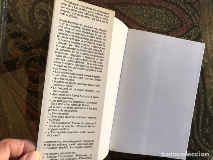 Libros: El libro de los &aacute;ngeles . Sophy Burnham. Buen estado - Foto 3