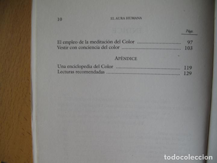 Libros: EL AURA HUMANA.- RUTH BERGER.- EDAF.1997 - Foto 3