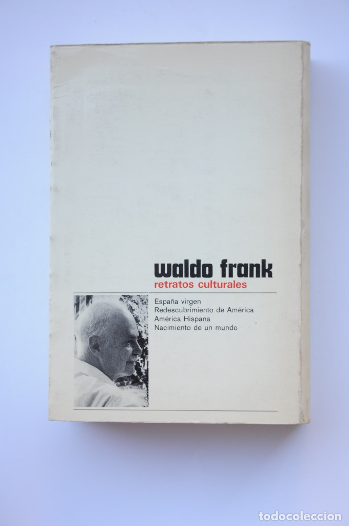 Libros: Retratos culturales - FRANK, Waldo - Foto 4