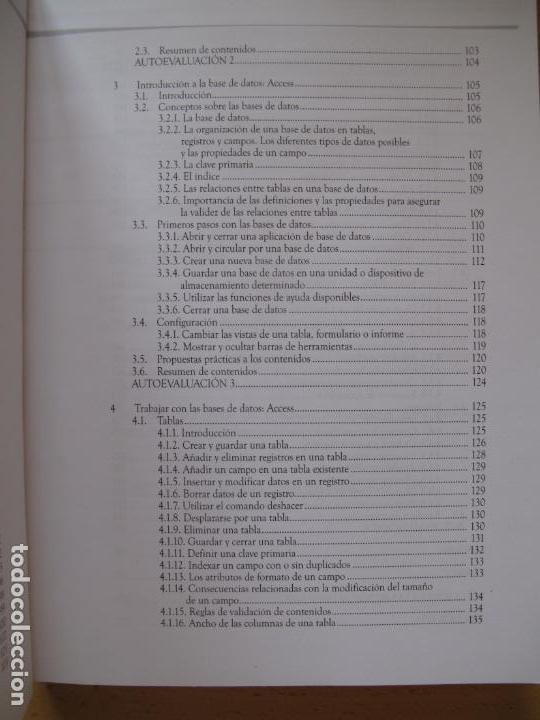 Libros: INFORM&Aacute;TICA APLICADA A LA GESTI&Oacute;N AVANZADA.- EDIT. IDEASPROPIAS. 2007 - Foto 5