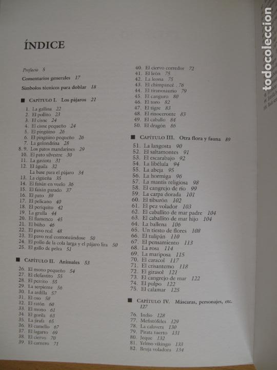 Libros: PAPIROFLEXIA CREATIVA.- KUNIHIKO KASAHARA,. -  EDAF. 2005 - Foto 3