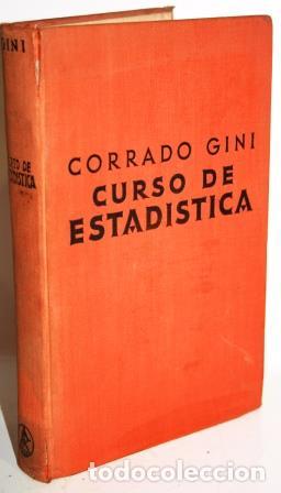 Libros: CURSO DE ESTAD&Iacute;STICA - GINI, Corrado - Foto 1