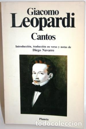 Libros: CANTOS - LEOPARDI, Giacomo - Foto 1