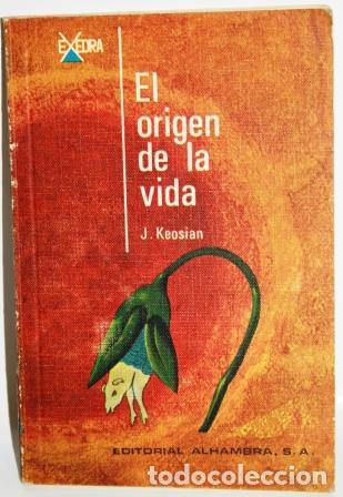 Libros: EL ORIGEN DE LA VIDA - KEOSIAN, J. - Foto 1