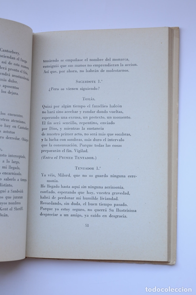 Libros: Asesinato en la Catedral - ELIOT, T. S. - Foto 4