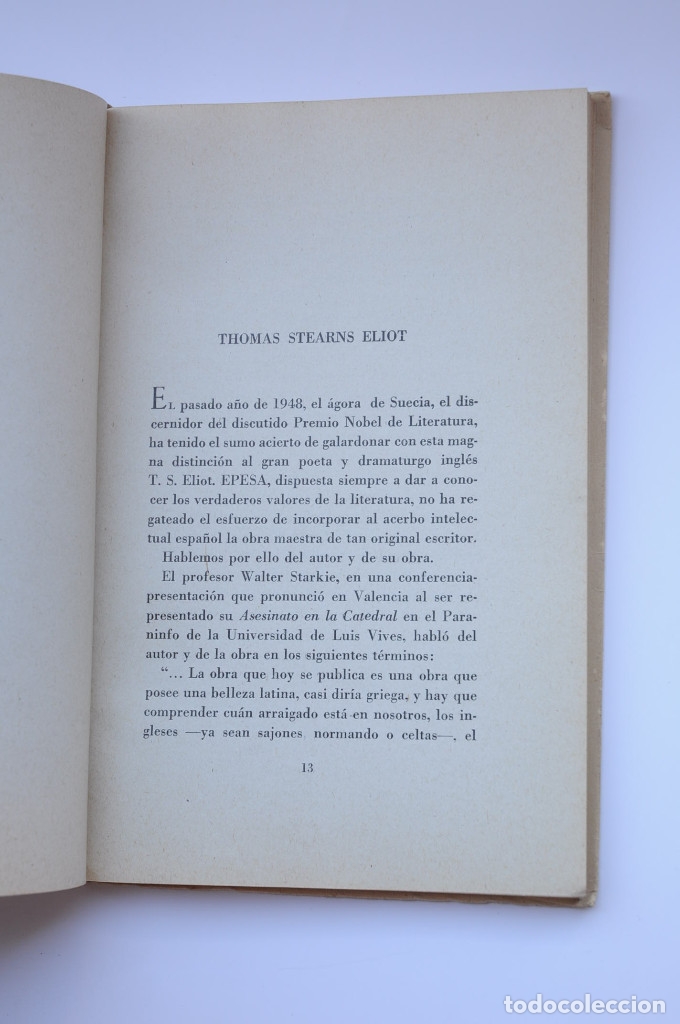 Libros: Asesinato en la Catedral - ELIOT, T. S. - Foto 3