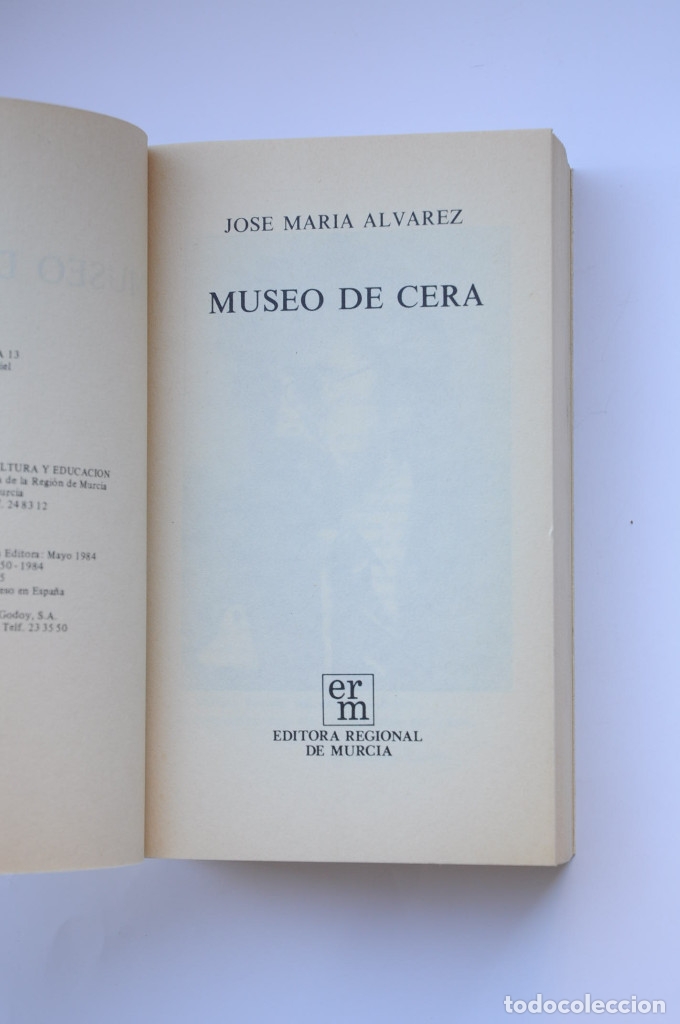 Libros: Museo de cera - &Aacute;LVAREZ, Jos&eacute; Mar&iacute;a - Foto 2