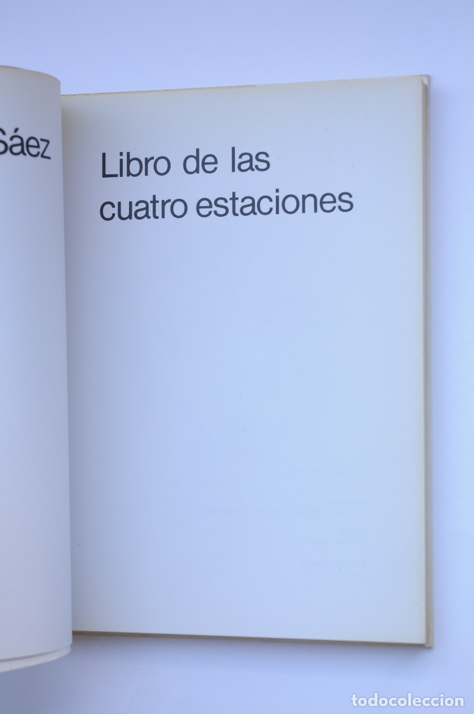Libros: Libro de las cuatro estaciones - S&Aacute;EZ, Asensio - Foto 2