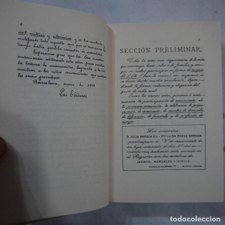 Libros: MISCEL&Aacute;NEA DE DOCUMENTOS. NUEVA EDICI&Oacute;N CONFORMADA A LOS USOS, COSTUMBRES Y LEYES VIGENTES - Foto 3
