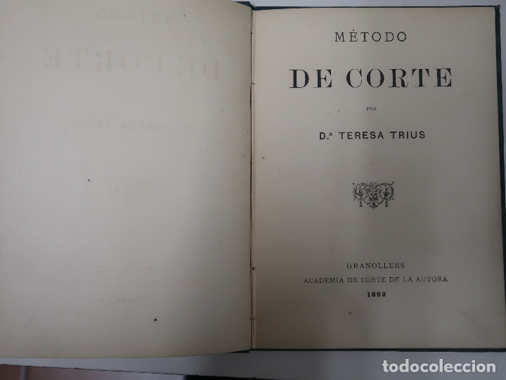 Libros: METODO DE CORTE DE TERESA TRIUS - TRIUS, TERESA - Foto 2