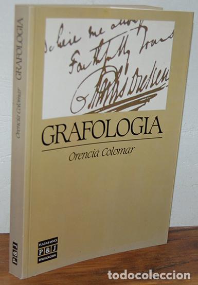 Libros: GRAFOLOG&Iacute;A - ORENCIA COLOMAR - Foto 1