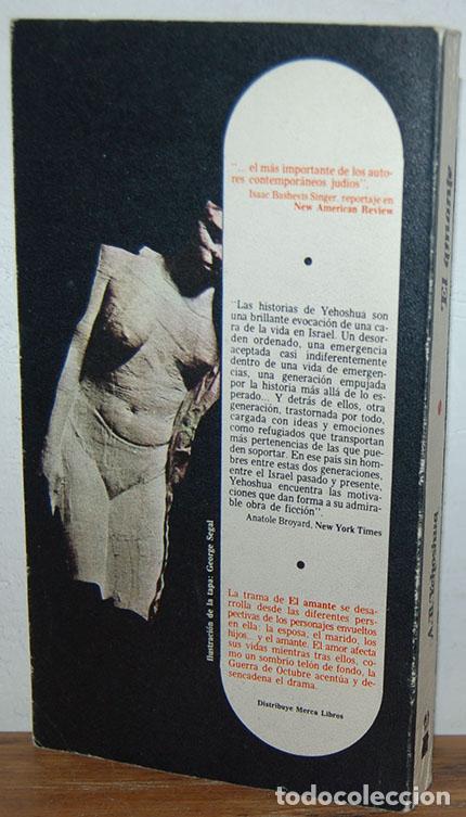 Libros: EL AMANTE - A. B. YEHOSHUA - Foto 2