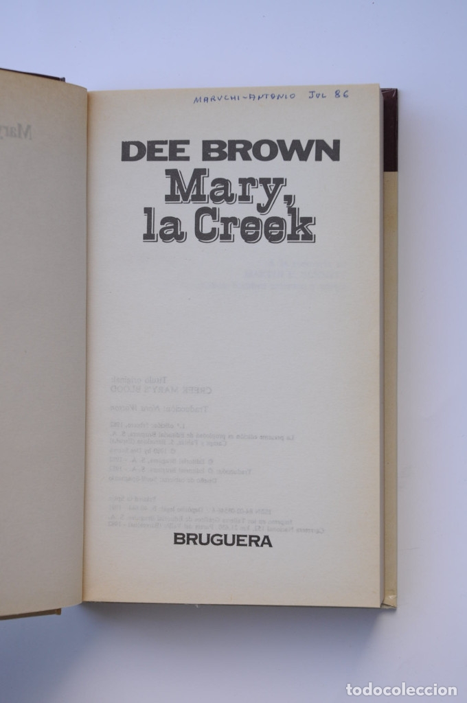 Libros: Mary, la Creek - BROWN, Dee - Foto 2