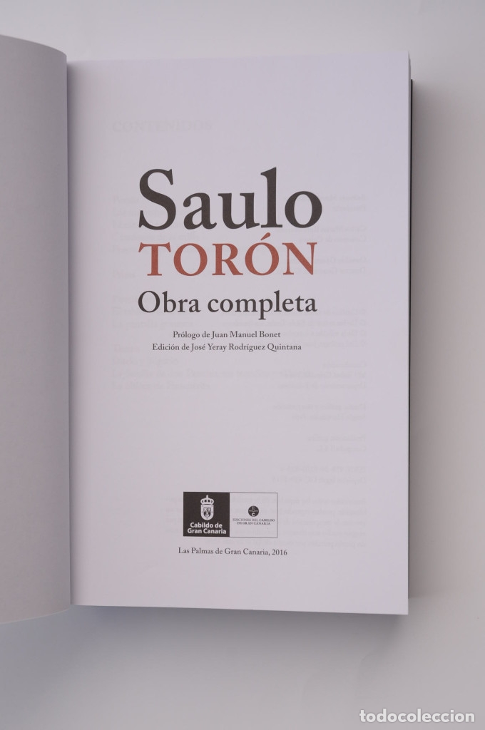 Libros: Saulo Tor&oacute;n. Obra completa - TOR&Oacute;N, Saulo - Foto 2