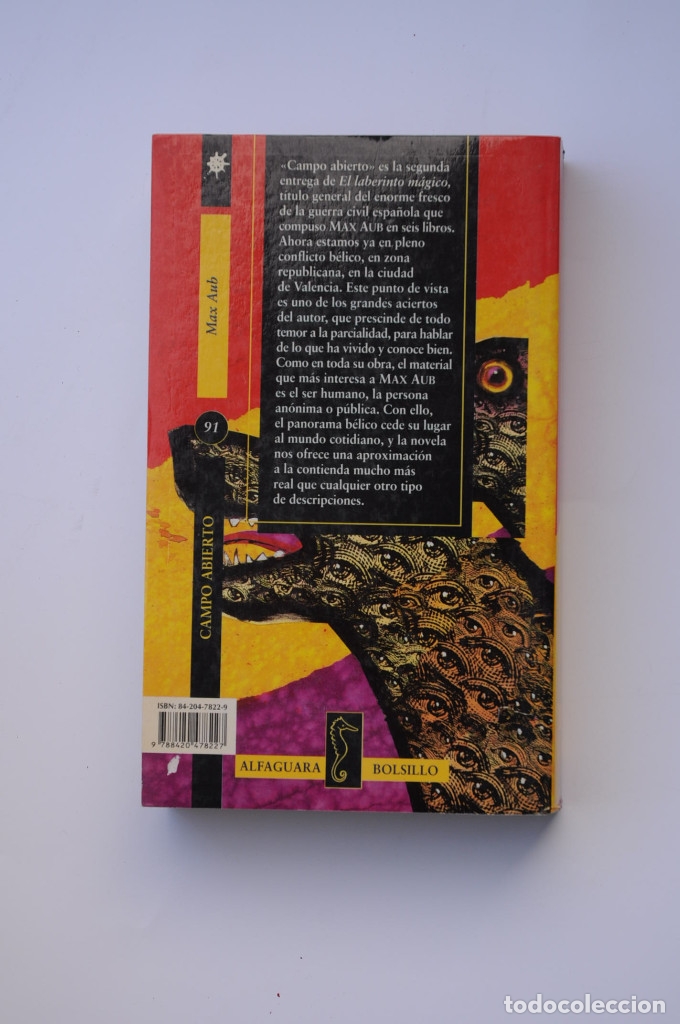 Libros: El laberinto m&aacute;gico. Campo abierto - AUB, Max - Foto 3