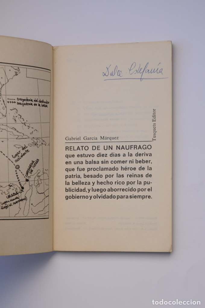 Libros: Relato de un n&aacute;ufrago - GARC&Iacute;A M&Aacute;RQUEZ - Foto 2