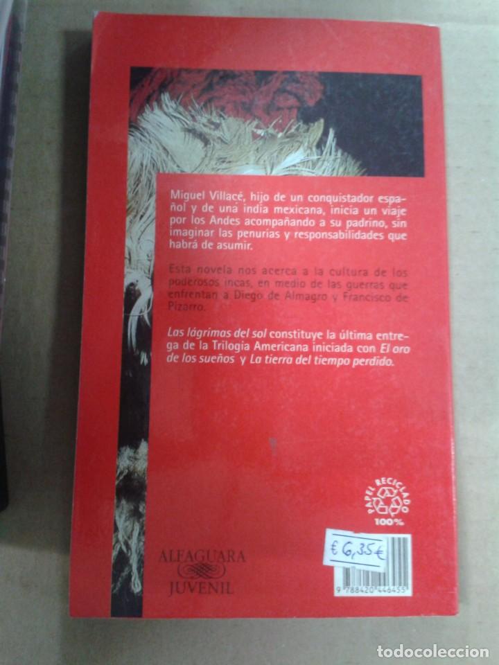 Libros: LAS L&Aacute;GRIMAS DEL SOL. Jos&eacute; Mar&iacute;a Merino - Foto 2