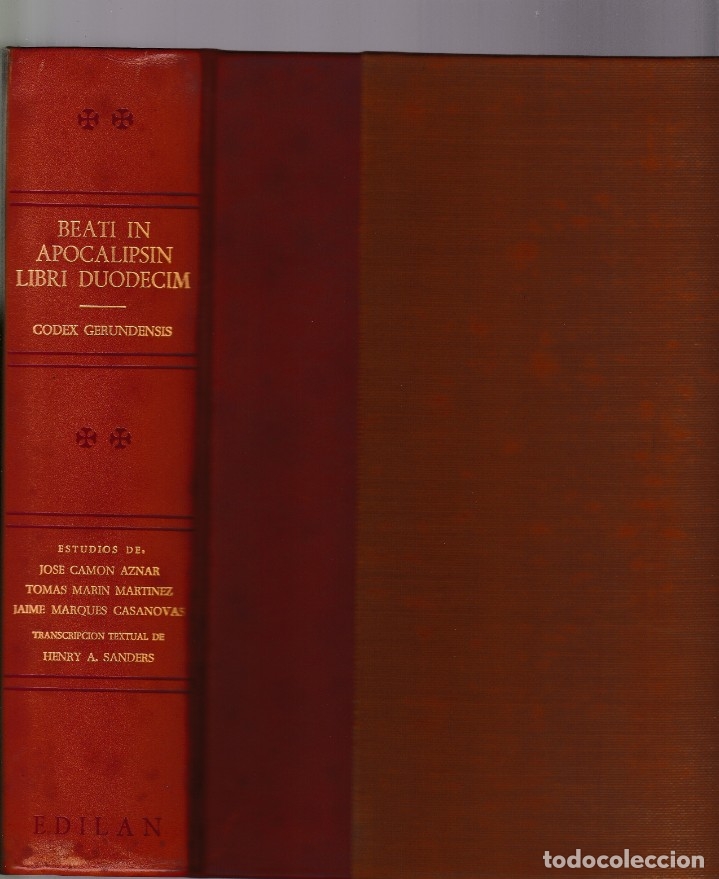 Libros: BEATI IN APOCALIPSIN - LIBRI DUODECIM - CODEX GERUNDENSIS - EDITORIAL EDILAN 1975 - Foto 1