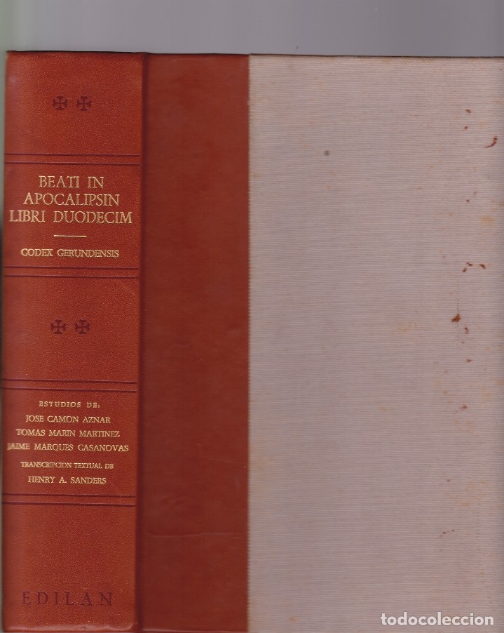 Libros: BEATI IN APOCALIPSIN - LIBRI DUODECIM - CODEX GERUNDENSIS - EDITORIAL EDILAN 1975 - Foto 1