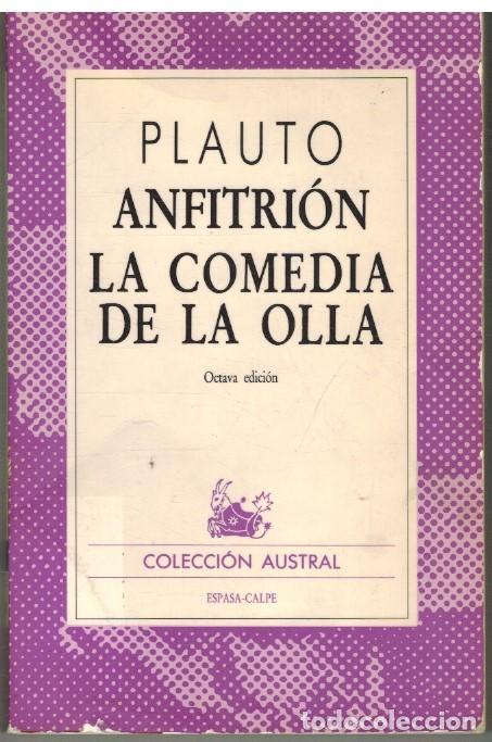 Libros: ANFITRION / LA COMEDIA DE LA OLLA - PLAUTO - Foto 1