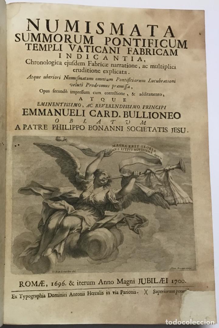 Libri di seconda mano: NUMISMATA SUMMORUM PONTIFICUM TEMPLI VATICANI FABRICAM INDICANTIA. Chronologica ejusdem Fabricae nar