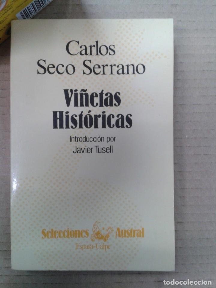 Libros: VI&Ntilde;ETAS HISTORICAS. CARLOS SECO SERRANO. - Foto 1