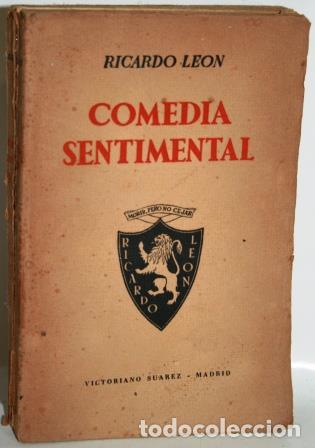 Libros: COMEDIA SENTIMENTAL. NOVELA - LE&Oacute;N, Ricardo - Foto 1