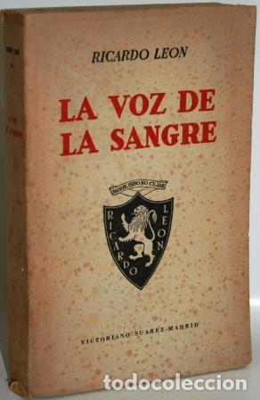 Libros: LA VOZ DE LA SANGRE. ENSAYOS ESPA&Ntilde;OLES - LE&Oacute;N, Ricardo - Foto 1