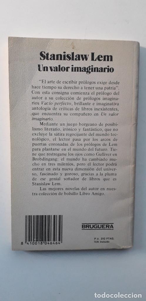 Libros: UN VALOR IMAGINARIO - STANISLAW LEM - Foto 3