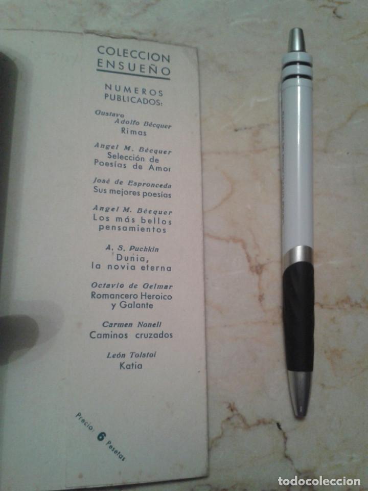 Libros: EL AMOR IMPOSIBLE. BECQUER - Foto 6