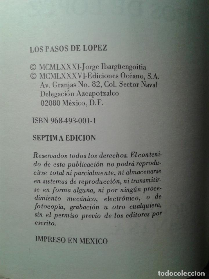Libros: LOS PASOS DE L&Oacute;PEZ. IBARG&Uuml;ENGOITIA - Foto 5