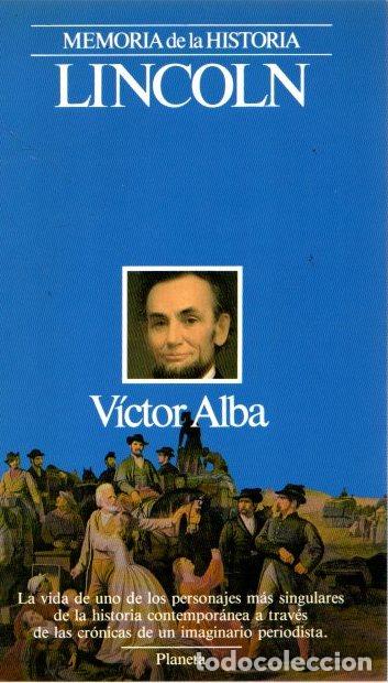 Libros: Lincoln - Alba, V&iacute;ctor - Foto 1