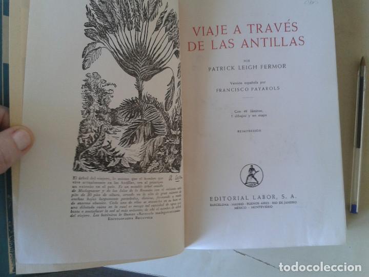 Libros: VIAJE A TRAV&Eacute;S DE LAS ANTILLAS. FERMOR - Foto 4
