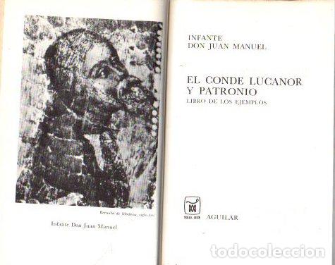 Libros: El Conde Lucanor - Juan Manuel - Foto 1