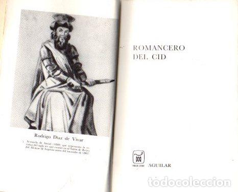 Libros: Romancero del Cid - Nota preliminar de F.S.R. - Foto 1