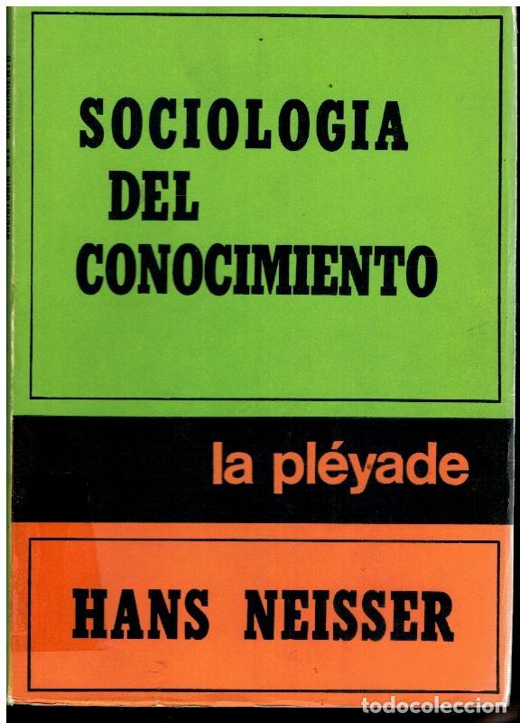 Libros: SOCIOLOG&Iacute;A DEL CONOCIMIENTO. - Foto 1