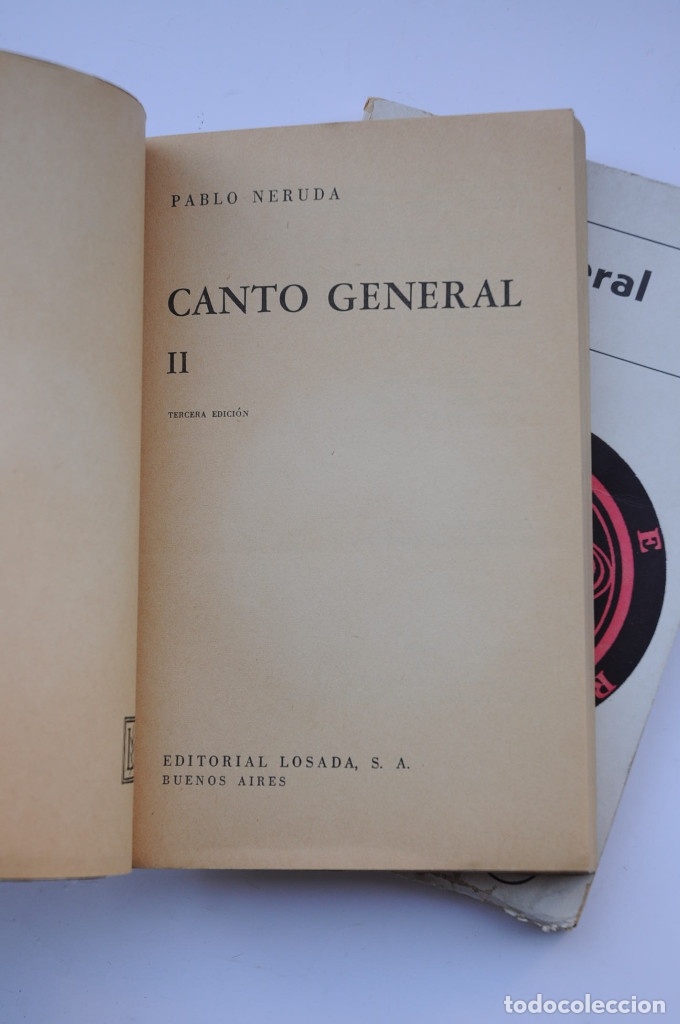 Libros: Canto General - NERUDA, Pablo - Foto 5
