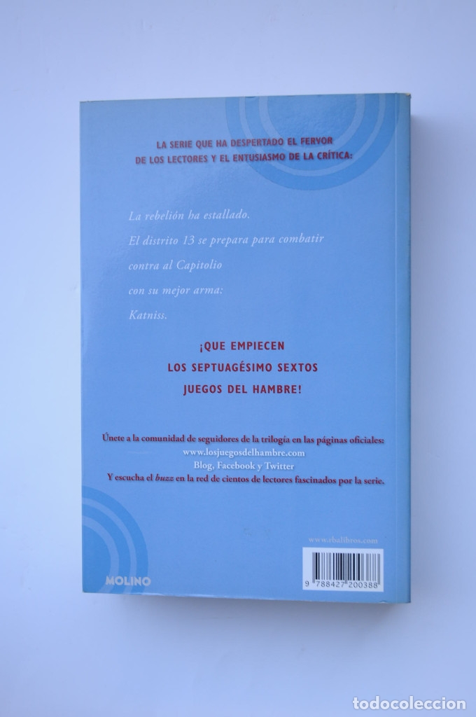 Libros: Sinsajo - COLLINS, Suzanne - Foto 3