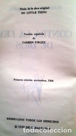 Libros: LIBRO - CONTRA LA LEY DE DIOS - ELIZABETH ANN COOPER - A&Ntilde;O 1964 - - Foto 2